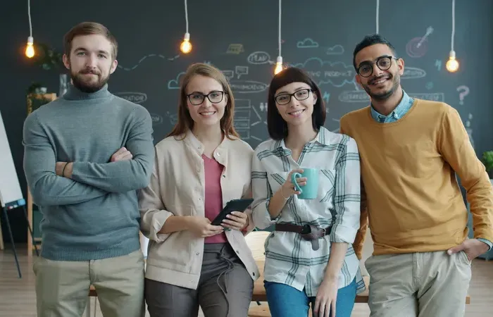 Young professionals in a creative office, Local Network Directory connecting people with trusted local experts